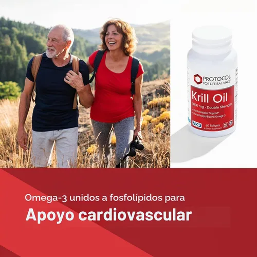 Vista 3 de PROTOCOL FOR LIFE BALANCE Aceite de krill 1,000 mg, DHA y EPA, 60 cápsulas