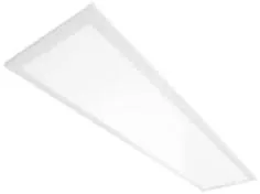 Vista 2 de Panel de luz de techo LED RAB de 1 x 4 pies - Iluminación de borde iluminado 30 W 3289 lúmenes 3000 K - Regulable y fácil instalación