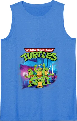 Vista 10 de Mademark x Teenage Mutant Ninja Turtles - Camiseta sin mangas clásica para adolescentes Negro