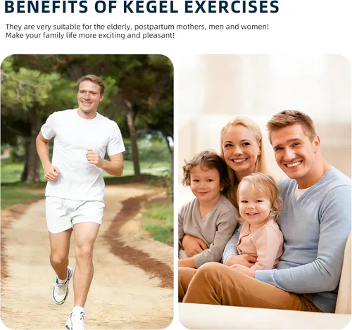Vista 6 de El cojín de esponja Kegel es cómodo y duradero, aprieta y fortalece el control muscular, la recuperación posparto de los músculos y el entrenamiento