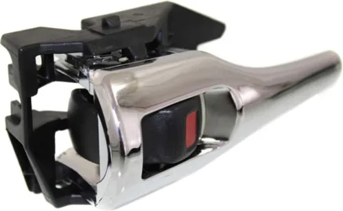 Vista 4 de KarParts360 Para Toyota Corolla 2009 10 11 12 2013 Manija de puerta interior delantera o trasera, palanca cromada del lado del conductor con botón