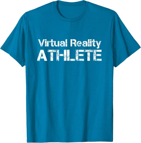 Vista 58 de Virtual Reality ATHLETE for VR Gamers Camiseta, Negro, S