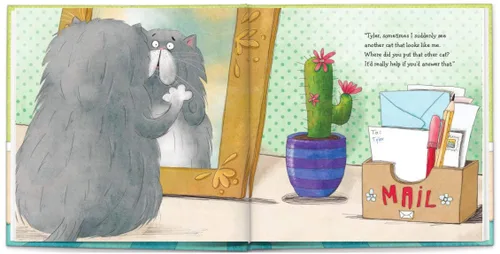 Vista 5 de If My Cat Could Talk - Historia infantil personalizada - I See Me! (tapa dura)