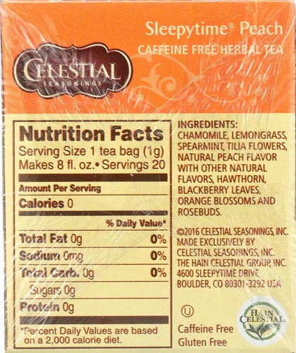 Vista 7 de Paquete de té variado Celestial Seasonings Sleepytime