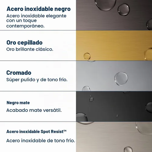 Vista 5 de Moen Align 5923BLS Grifo de cocina desplegable con resorte de una sola manija de acero inoxidable con aerosol desplegable y Power Boost, grifo