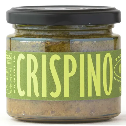 Vista 8 de Famiglia Crispino - Bruschetta de alcachofa - 1 paquete - Gourmet importado de Italia, vegano y sin gluten, sin OMG (7.2 oz) tarro de vidrio