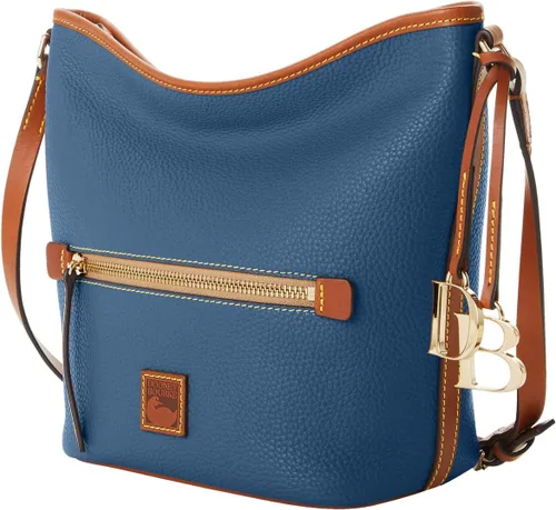 Vista 2 de Dooney & Bourke Bolso, bolso de hombro con cremallera de grano de guijarros