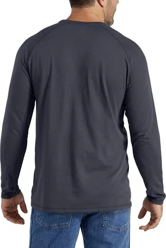 Vista 2 de Dickies Camiseta de manga larga para hombre de temperatura grande y alta