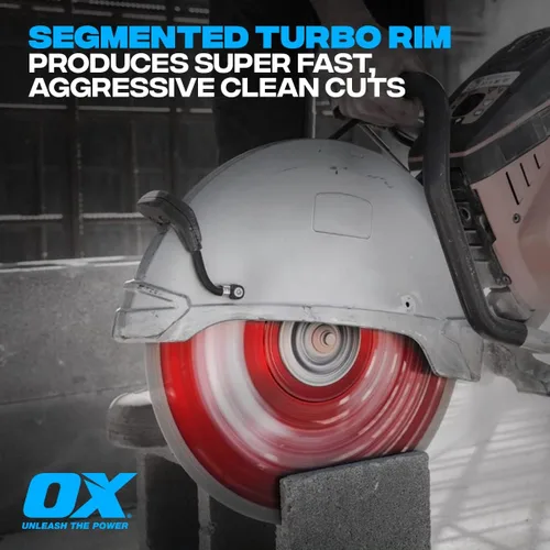 Vista 3 de OX Herramientas 4" Universal Superfast Diamond Blade 7/8" - 5/8" Bore