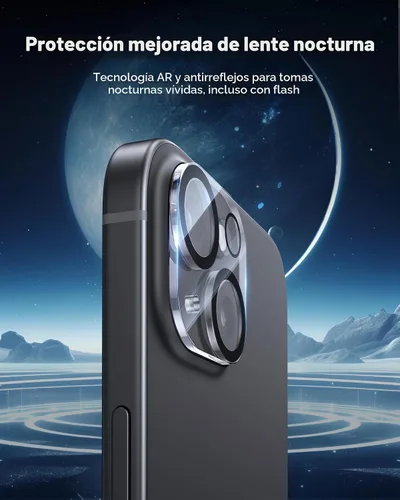 Vista 9 de UNBREAKcable Protector de pantalla de privacidad para iPhone 15 (6.1 pulgadas), paquete de 2 + 2 protectores de lente, antiespía de 25°, dureza 9H