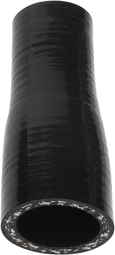 Vista 42 de AC PERFORMANCE ID de 1" a 1/2" (25mm a 13mm) Manguera de silicona recta reductora de 3 capas reforzada negra, 3" de longitud Negro