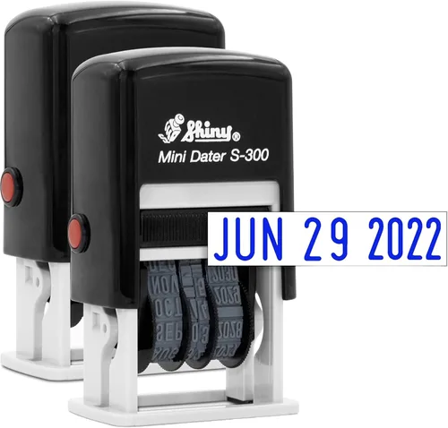Vista 10 de Rubber Stamp Creation S-300 Fecha Sello - Negro