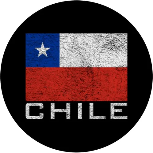 Vista 3 de BANDERA NACIONAL DE CHILE SANTIAGO PopSockets intercambiables PopGrip