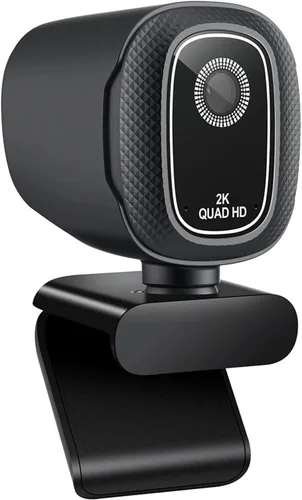 Vista 4 de Cámara web USB 4K HD con cubierta de privacidad, Plug & Play para computadora portátil para transmisión en vivo y videoconferencias (USB)