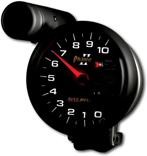 Vista 4 de Auto Meter Tacómetro Shift-Lite 7599 Phantom II 5" 10000 RPM