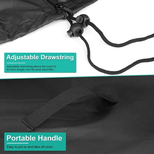 Vista 7 de Kingling Cubierta de filtro de arena para piscina Intex para bomba de filtro de arena de piscina, bomba de filtro de arena al aire libre, cubierta