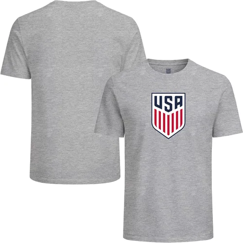 Vista 3 de Icon Sports Camiseta de algodón con licencia oficial de la Federación de Fútbol de Estados Unidos, unisex