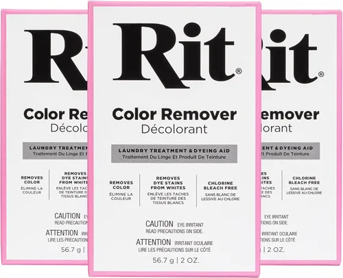 Vista 3 de Rit Dye Polvo removedor de color para tratamiento de lavandería, 2 onzas, paquete de 72