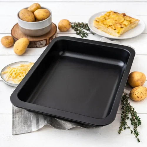 Vista 5 de Zenker Molde para horno "Special Cooking", negro, 12.99 x 9.84 x 1.97