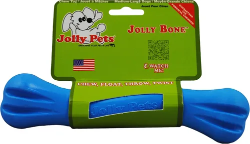 Vista 3 de Jolly Pets Jolly Bone, Mediano/Azul