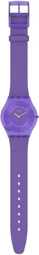 Vista 2 de Swatch Reloj unisex PURPLE TIME (Modelo SS08V103), Púrpura, Classic