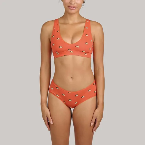 Vista 4 de MeUndies Hipster de algodón elástico para mujer - Bragas cómodas - Tela exclusiva de Tienda