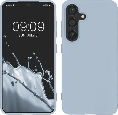 Vista 47 de kwmobile Funda compatible con Samsung Galaxy S23 - Funda protectora de silicona TPU suave y delgada - Piedra antigua