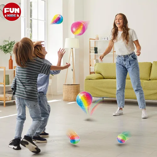 Vista 9 de FunKidz - Kit de bolas inflables grandes para niños, kit de fabricación de pelotas mágicas para manualidades, proyectos de ciencia y actividades