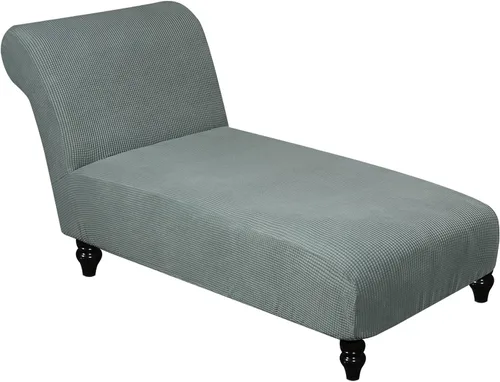 Vista 11 de IMYOGI Fundas elásticas para sofá de alta elasticidad, funda para diván Longue sin brazos para sala de estar, antideslizante, lavable, protector