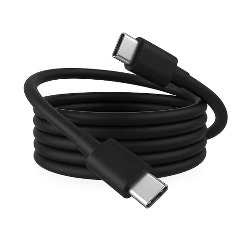 Vista 4 de Cable de carga USB C a USB C [3 unidades de 1 pie] Cable de carga rápida con entrega de energía, diseño duradero sin enredos, transferencia de datos