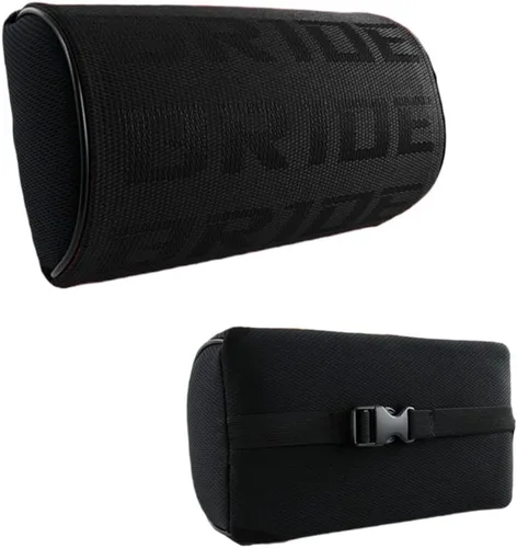 Vista 4 de W-POWER JDM - 4 cojines JDM para asiento de coche, almohada para reposacabezas con funda para cinturón de seguridad, material de asiento de cubo