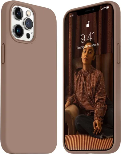 Vista 49 de JELE Funda a prueba de golpes diseñada para iPhone 11, funda de teléfono de silicona líquida con [forro de microfibra suave antiarañazos]