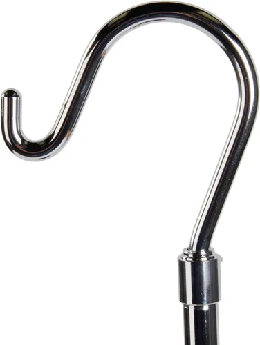 Vista 3 de SSWBasics Soporte de gancho cromado con extensión de 18 x 36 pulgadas - Acabado cromado