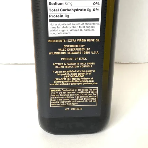 Vista 3 de Ottavio Aceite de oliva virgen extra de reserva privada de Italia, 25.5 onzas (paquete de 1)
