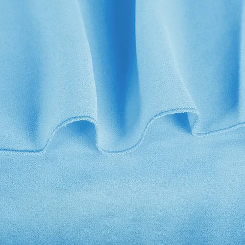Vista 7 de Tanques y camisolas Mujer Chaleco acampanado de doble capa gasa Camiseta sólida sin Mangas Cuello Redondo para Club Tee