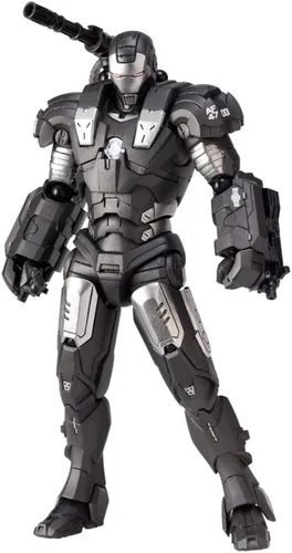 Vista 2 de Kaiyodo Iron Man Revoltech SciFi Figura de acción Super Poseable #031 War Machine