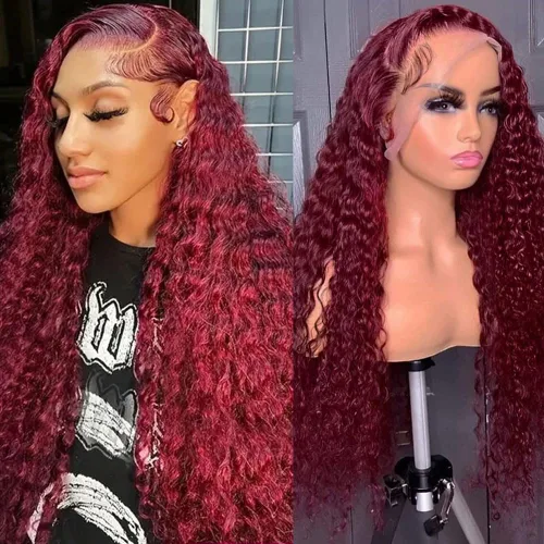 Vista 12 de Peluca de Bob rizada de 8 pulgadas de cabello humano 13x4 con encaje frontal, pelucas de cabello humano con densidad 200, sin pegamento
