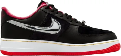 Vista 2 de Nike Zapatos de correr Race para hombre, NegroRojo Universitario Grito