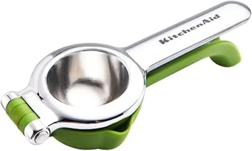 Vista 8 de KitchenAid Exprimidor de jugo de cítricos para limones y limas con colector de semillas y boquilla de vertido, limón, 8 pulgadas