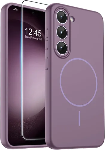Vista 56 de zapica Funda diseñada para Samsung Galaxy S22, [protección militar contra caídas] [diseño de estructura de doble capa] Funda resistente a prueba