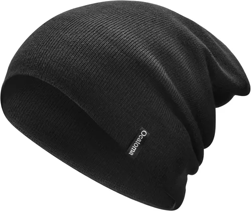 Vista 7 de Ocatoma Gorro para hombres y mujeres, de punto acrílico, sudadera con puños, para hombre, para uso diario, unisex, regalos para hombres, mujeres