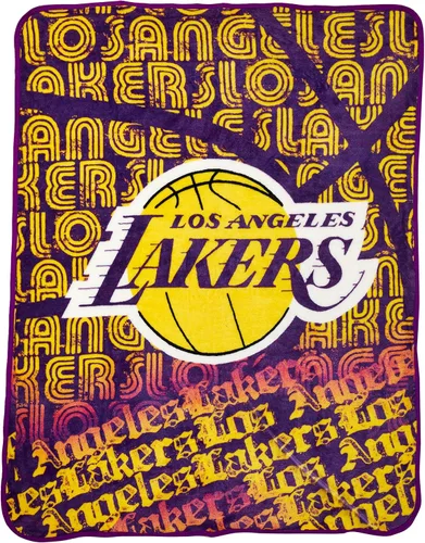 Vista 2 de Manta con licencia oficial de la NBA "Redux" Micro Raschel, multicolor, 46 x 60 pulgadas
