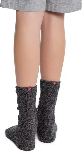 Vista 2 de Descalzo Dreams CozyChic Classic - Calcetines de Mickey Mouse para jóvenes