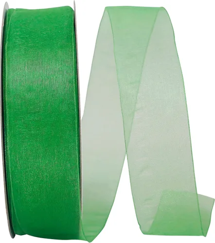 Vista 14 de Reliant Ribbon 25621-053-09C Cinta transparente de gasa, 1-1/2 pulgadas x 100 yardas, azul