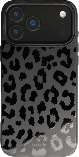 Vista 58 de SCORPIFY - Funda para iPhone 17 Pro Max Leopardo negro transparente LP-Negro Transparente Leopardo