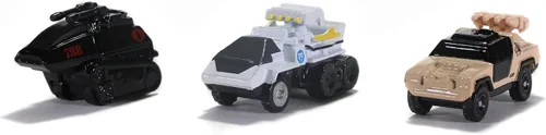 Vista 5 de Jada Toys GI Joe 32083 - Paquete de 3 autos de 1.65 pulgadas, juguetes para niños y adultos (32083)