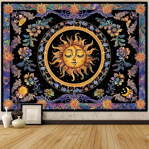 Vista 17 de Accnicc - Tapices Boho de Sol y Luna10127AXS