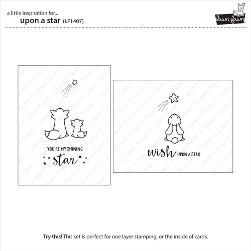 Vista 6 de Lawn Fawn Sellos transparentes - Upon A Star (LF1407)