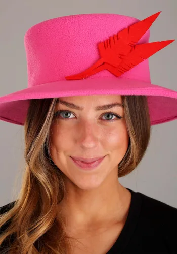 Vista 2 de Sombrero de Disfraz de Reina Isabel II Multicolor