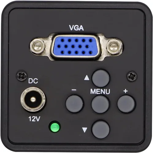 Vista 2 de Kit de microscopio 1080P USB Cámara de microscopio digital industrial con montaje en C para adaptadores de lente de microscopio binocular trinocular